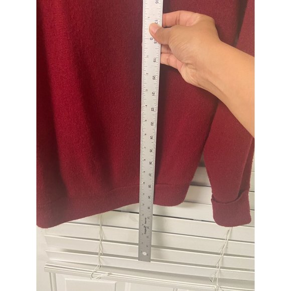 Lacoste Red Men's Cardigan Sweater - Picture 6 of 11